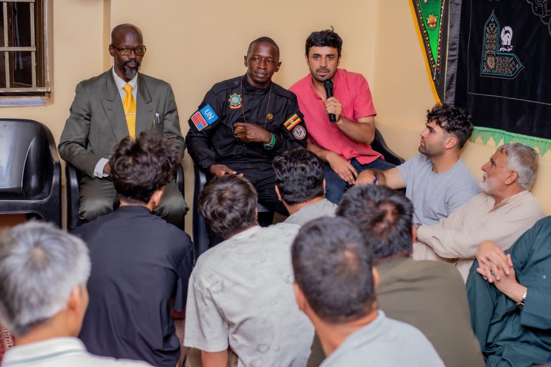 Meeting with the Afghan refugee community leaders to discuss a memorandum of understanding (MoU) between Oling Dawn Kerjew Humanitarian and Charities and the Afghan refugee community in Old Kampala - 16th August 2026.
